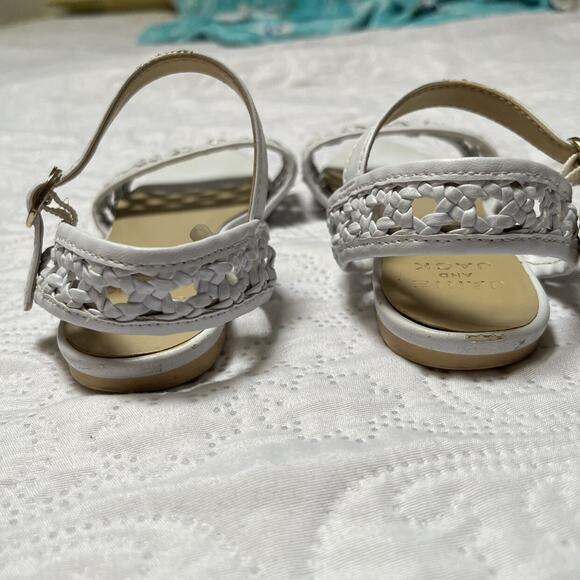 Janie And Jack Woven Sandals Size 11 - Picture 6 of 10
